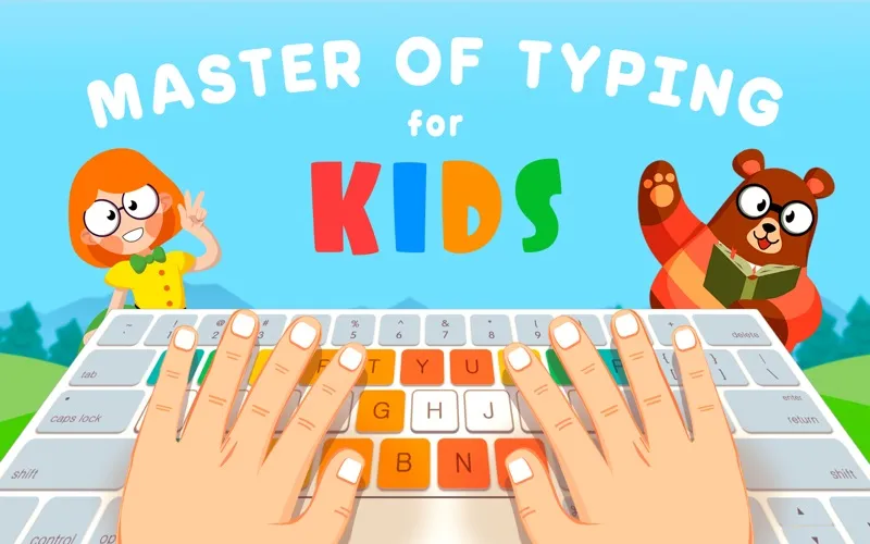 Capturas de tela do Master of Typing for Kids
