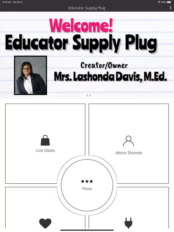 Captures d'écran de Educator Supply Plug iPad 