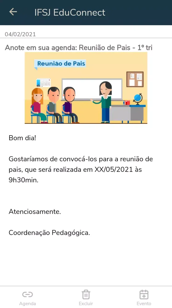 Zrzuty ekranu IFSJ – ESCOLAS