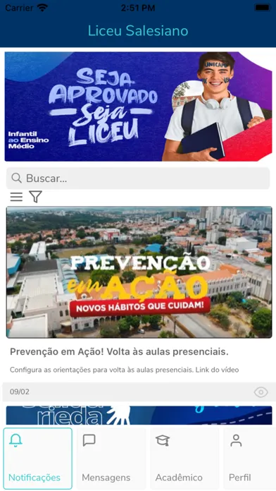 Capturas de pantalla de Liceu Salesiano