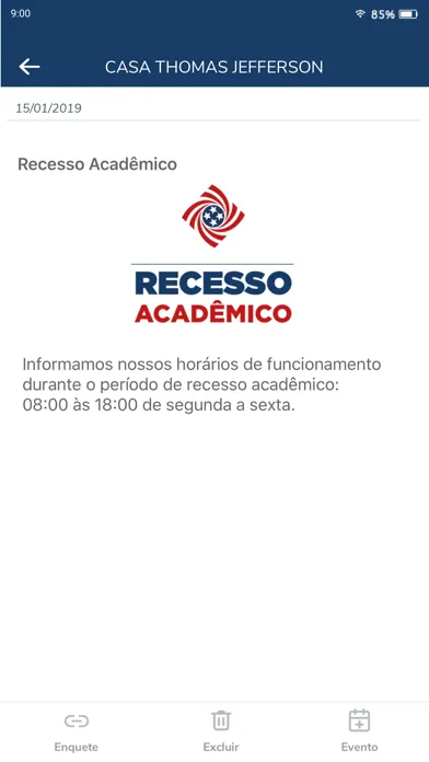 Portal do Aluno - CTJ Screenshots