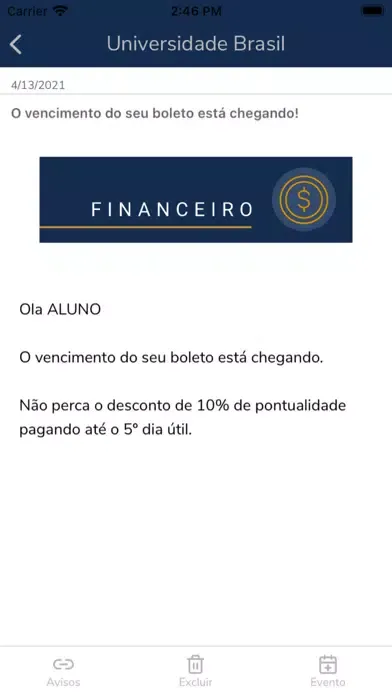 Скриншоты Universidade Brasil