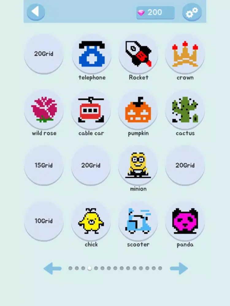 Picross TwoColor iPad  स्क्रीनशॉट