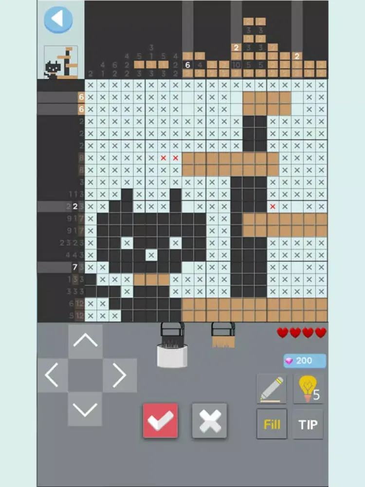 Picross TwoColor iPad  स्क्रीनशॉट