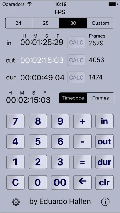 Screenshot di Simple Timecode