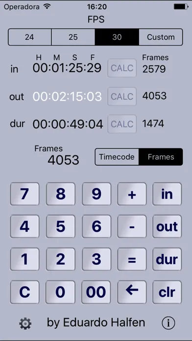 Screenshot di Simple Timecode