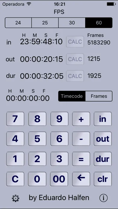 Screenshot di Simple Timecode