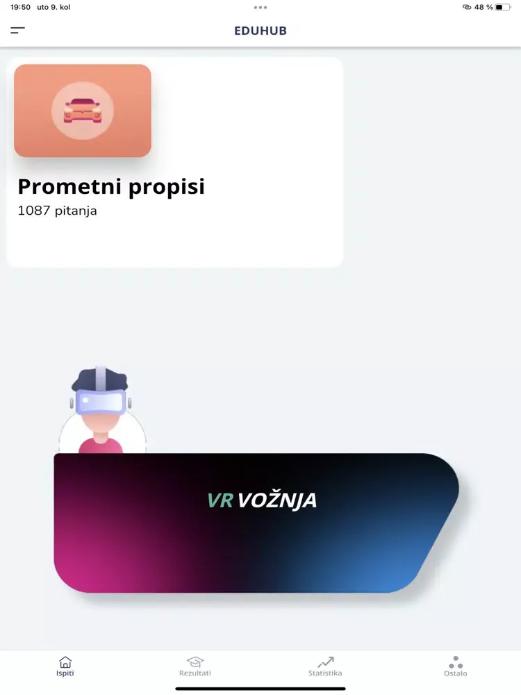 EduHub: Autoškole iPad 应用截图