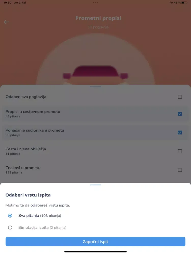 EduHub: Autoškole iPad 应用截图