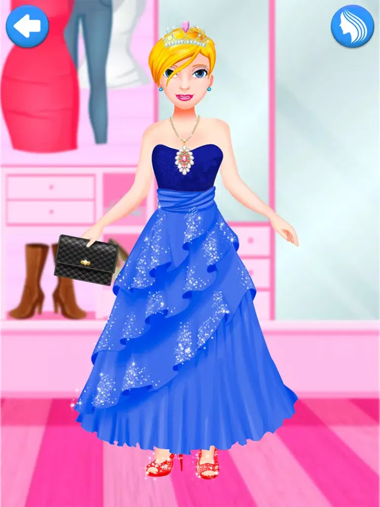 Tangkapan layar Princess Beauty Makeup Salon