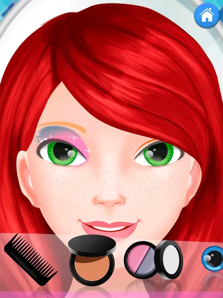 Tangkapan layar Princess Beauty Makeup Salon