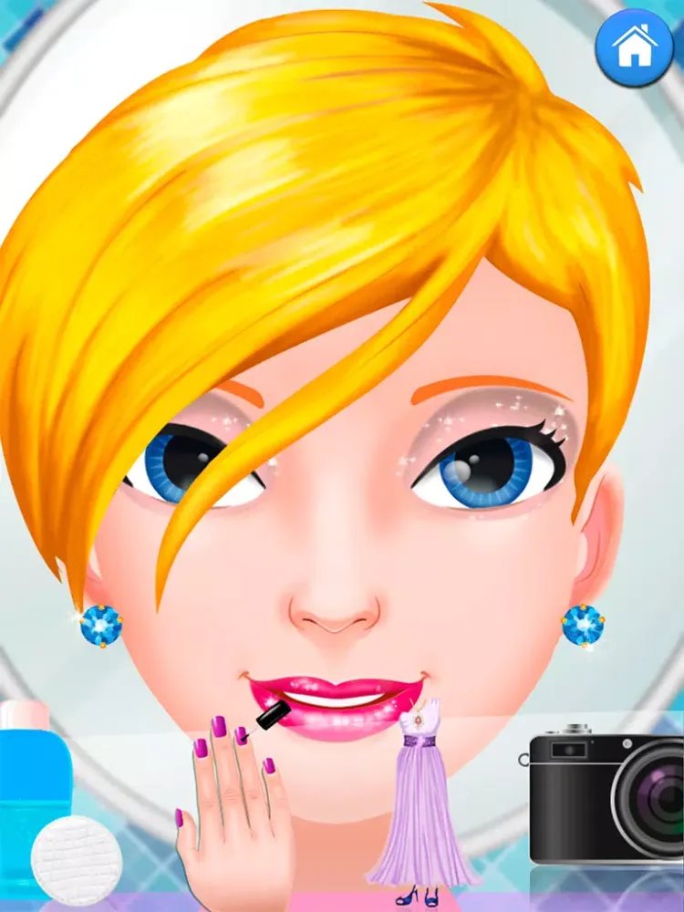 Tangkapan layar Princess Beauty Makeup Salon
