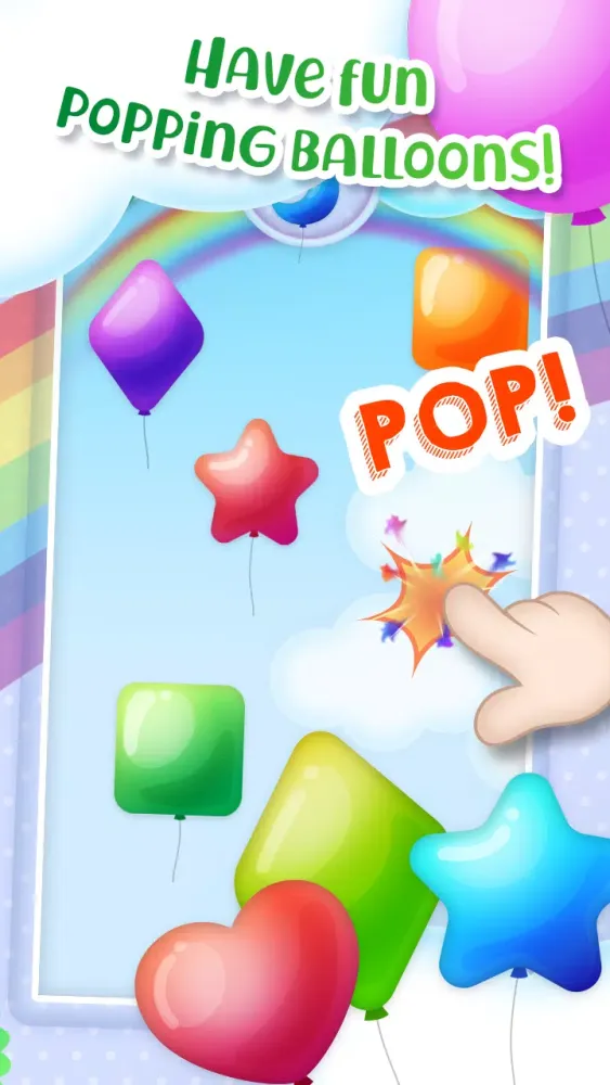 Zrzuty ekranu Baby Balloons Pop 2 - Toys