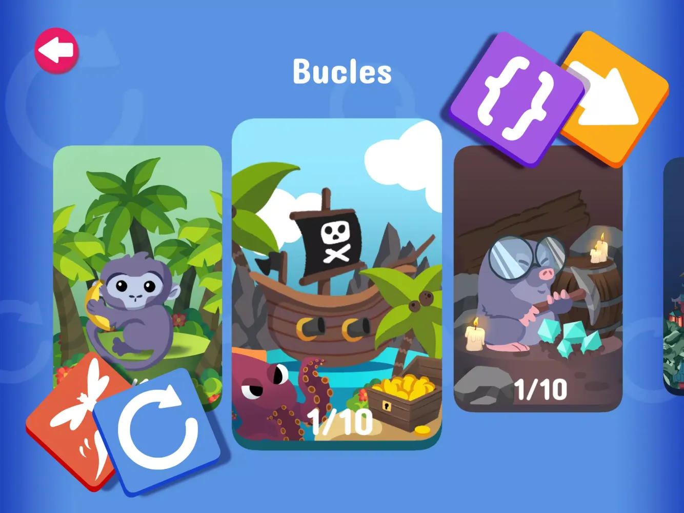 Captures d'écran de Kids Coding Skills