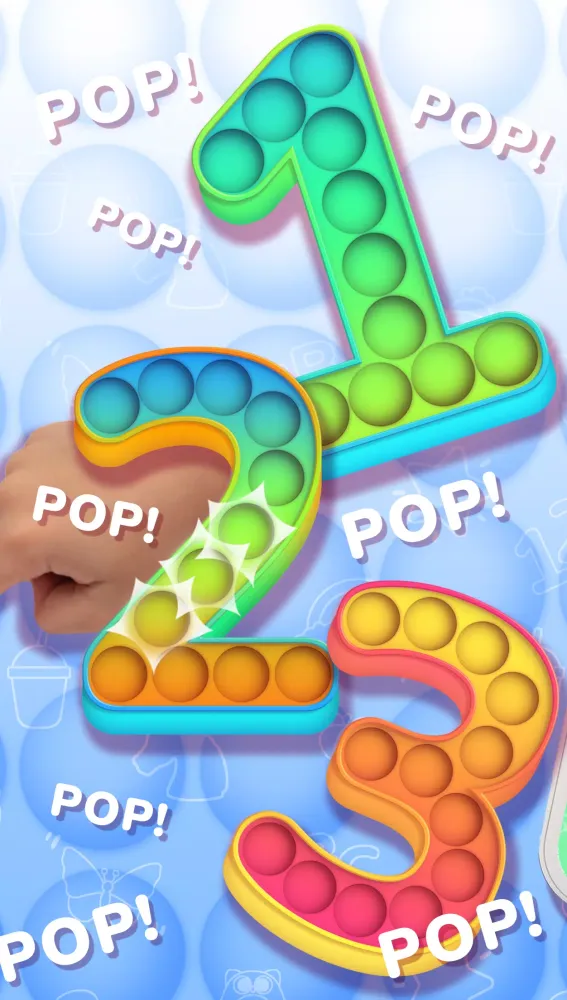 Tangkapan layar Baby Pop It