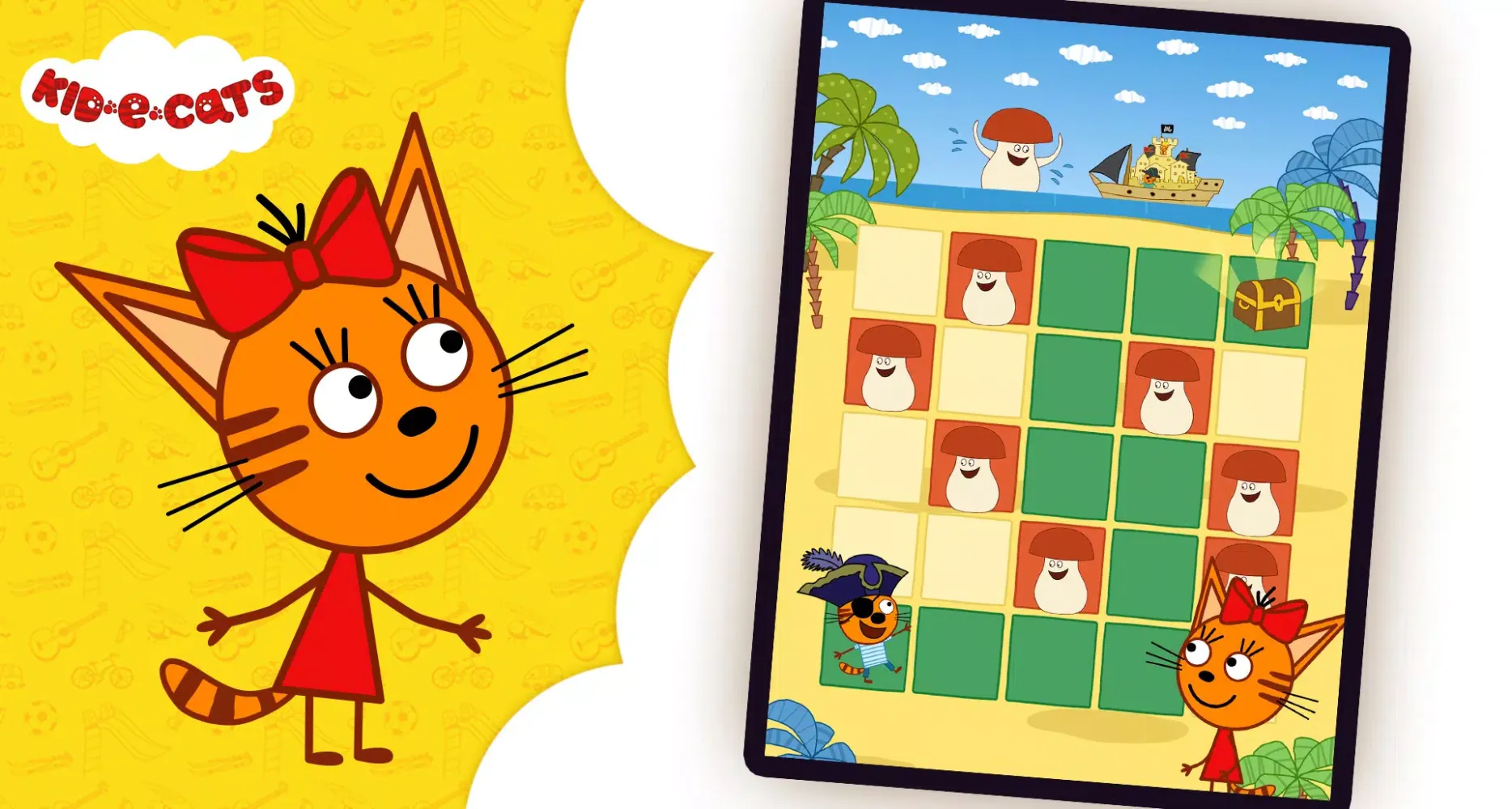 تصاویر Kid-E-Cats. Games for Kids