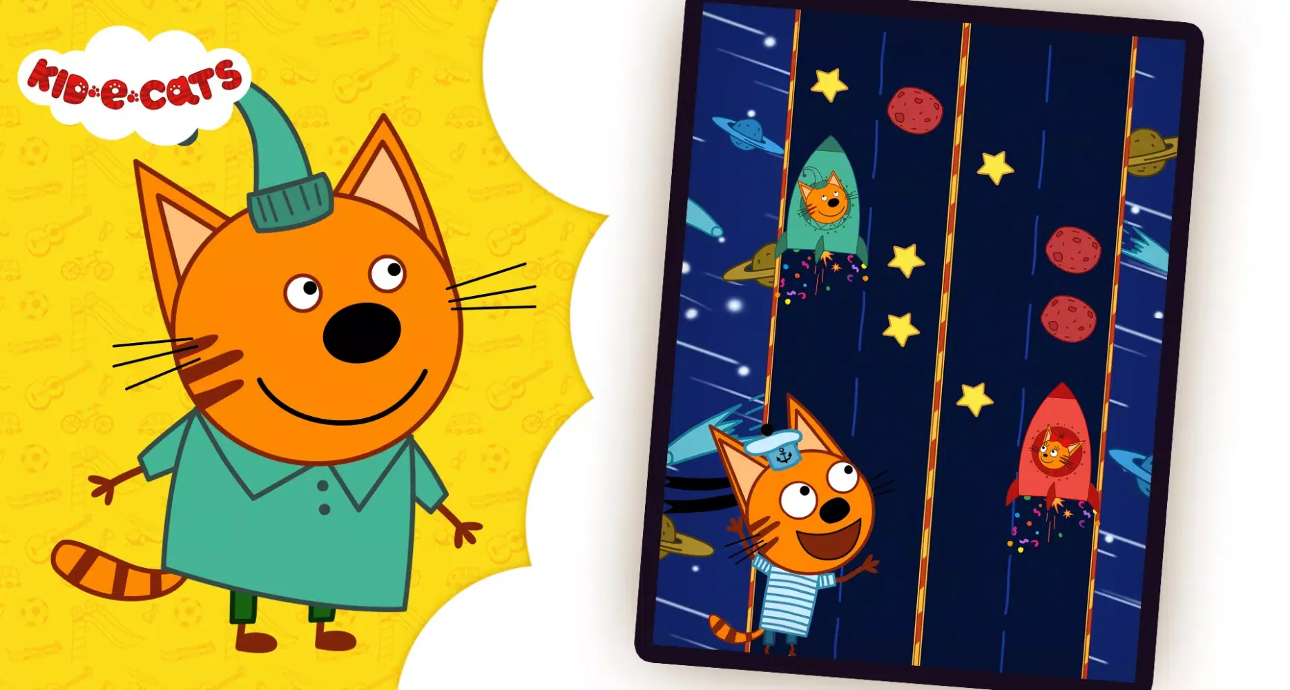 تصاویر Kid-E-Cats. Games for Kids
