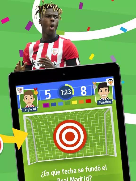Capturas de tela do TRIVIA LaLiga fútbol iPad 