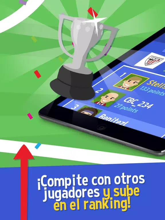 Capturas de tela do TRIVIA LaLiga fútbol iPad 