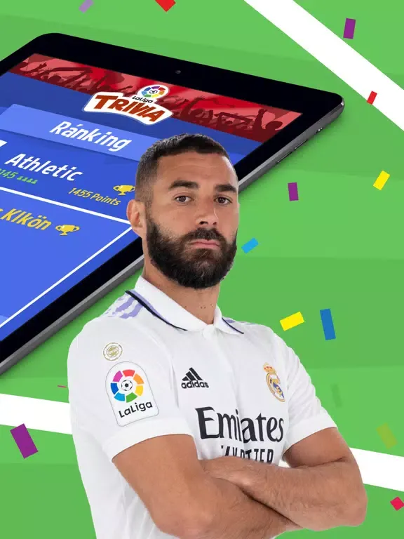 Capturas de tela do TRIVIA LaLiga fútbol iPad 