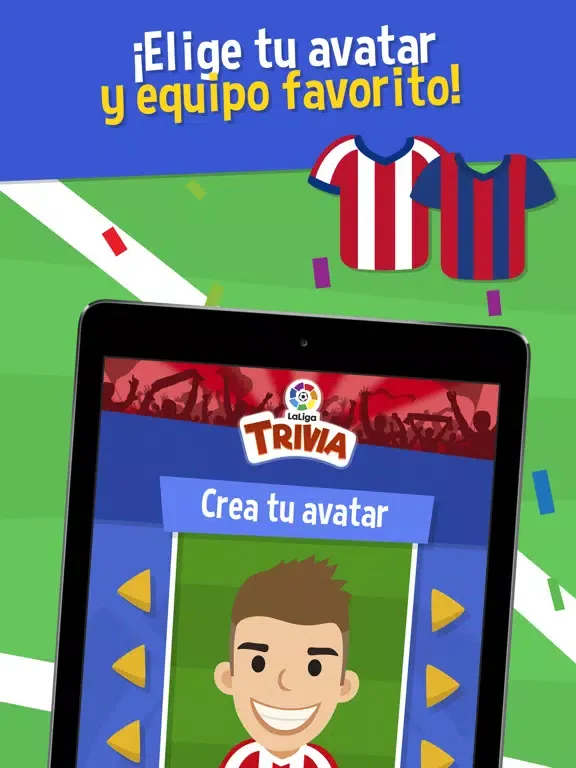 Capturas de tela do TRIVIA LaLiga fútbol iPad 