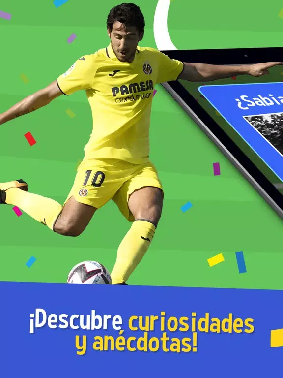 Capturas de tela do TRIVIA LaLiga fútbol iPad 