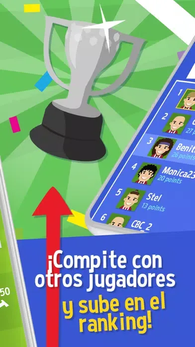 Capturas de tela do TRIVIA LaLiga fútbol