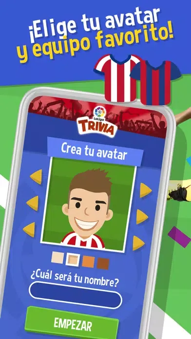 Capturas de tela do TRIVIA LaLiga fútbol