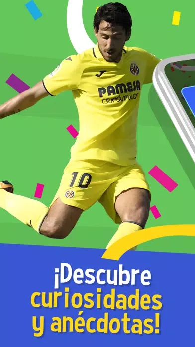Capturas de tela do TRIVIA LaLiga fútbol