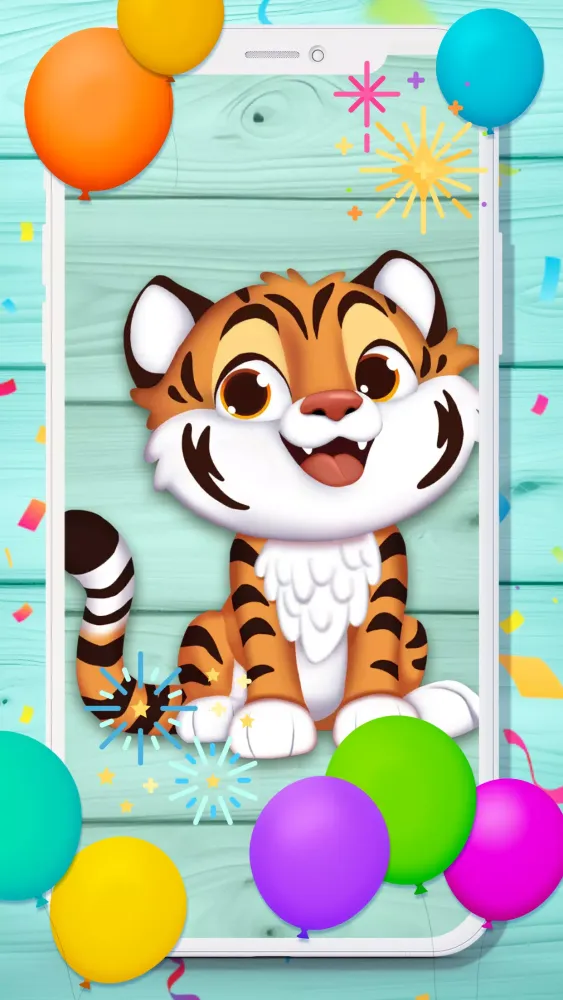 Baby Pop It - Animals应用截图
