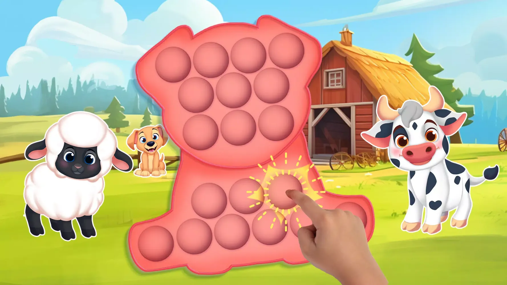 Baby Pop It - Animals应用截图