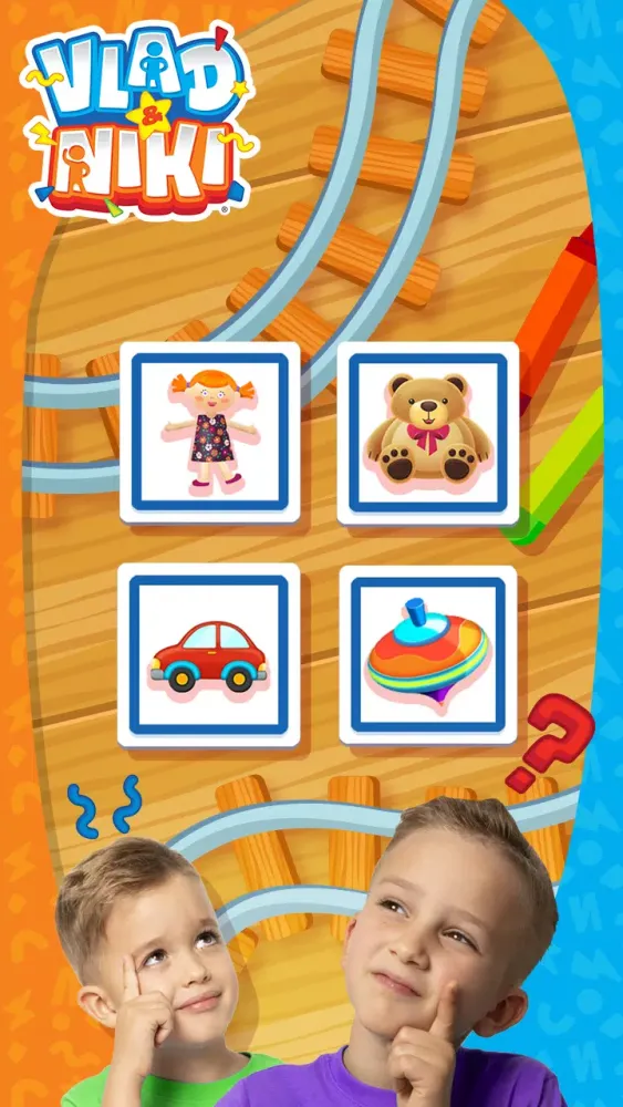 Vlad and Niki Educational Game Screenshots