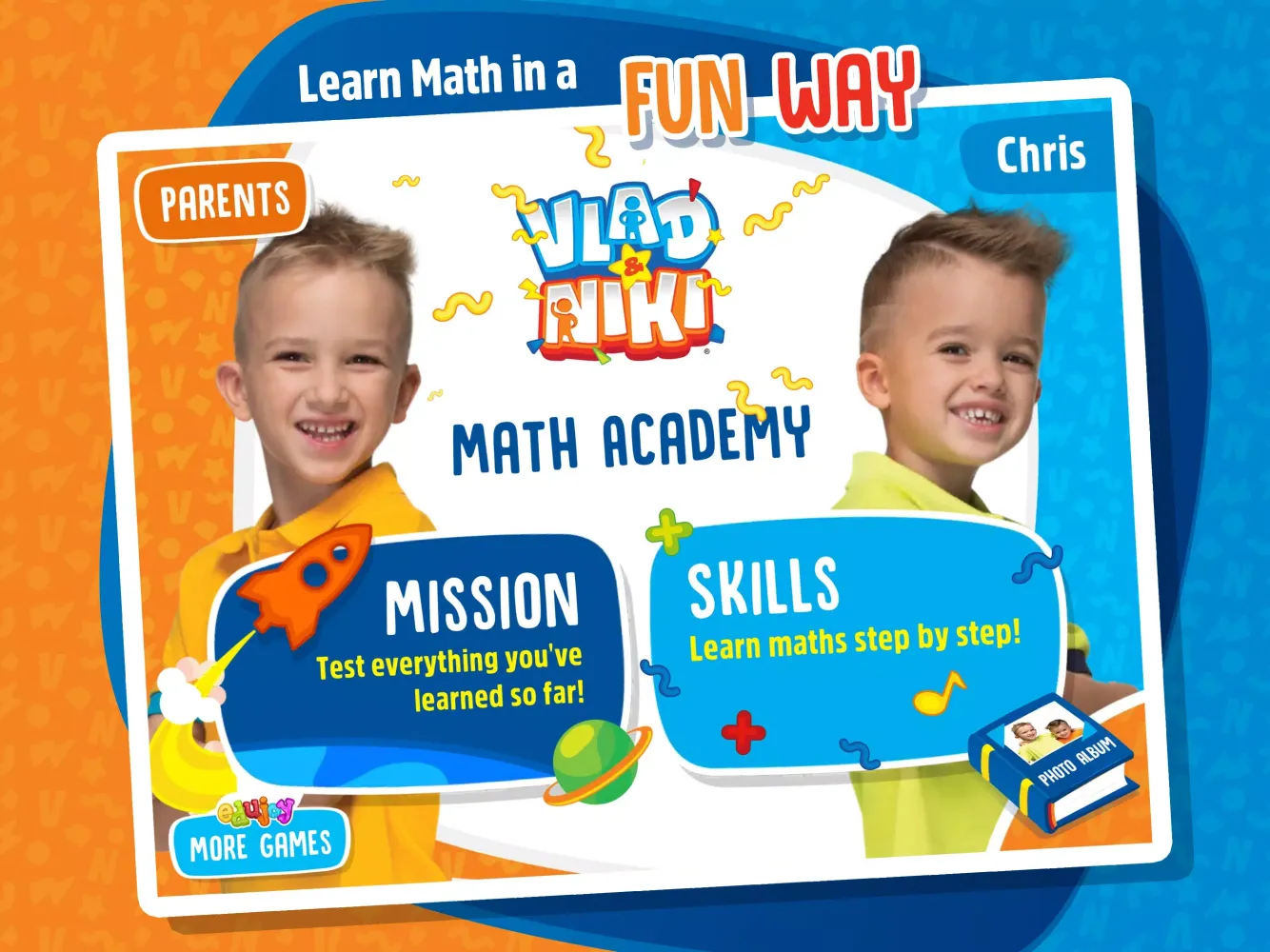 Vlad and Niki - Math Academy Screenshots