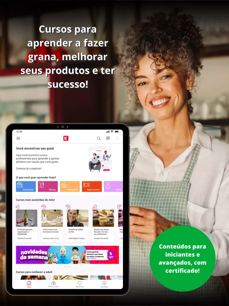 eduK - Cursos Online應用截圖