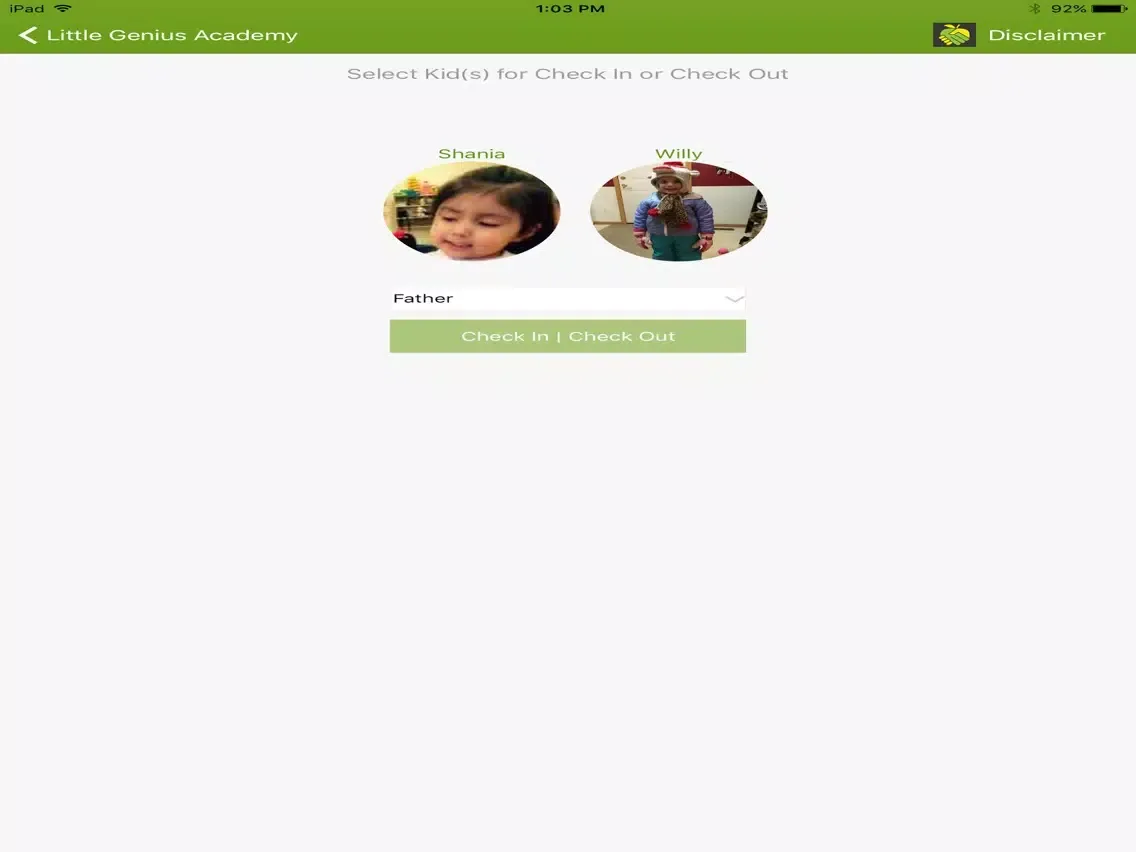EduKids Login iPad 應用截圖