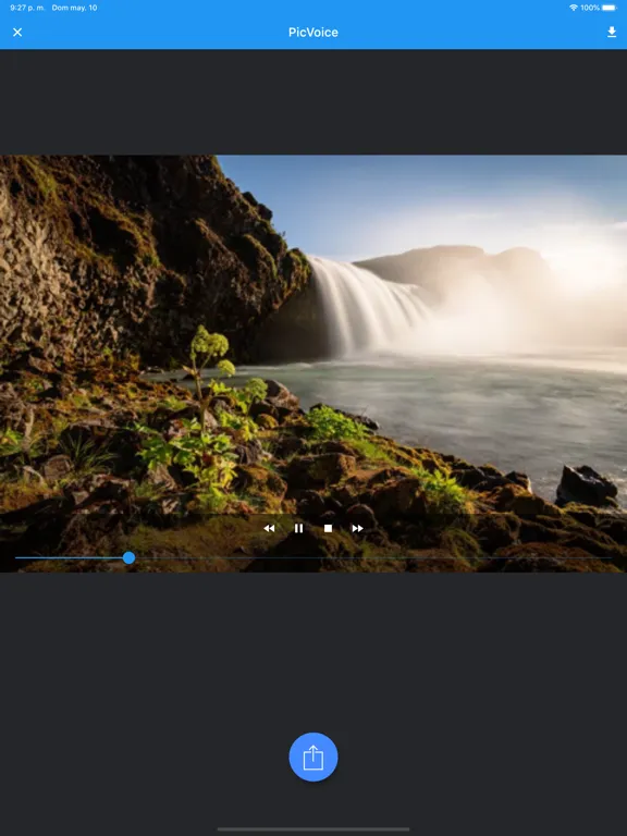 Capturas de pantalla de PicVoice: Pictures with voice! iPad 