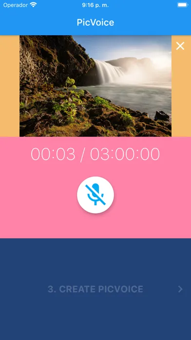 Capturas de pantalla de PicVoice: Pictures with voice!