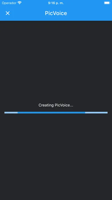 Capturas de pantalla de PicVoice: Pictures with voice!