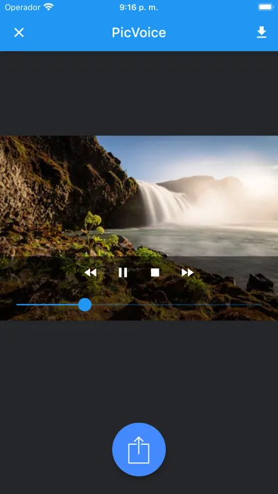 Capturas de pantalla de PicVoice: Pictures with voice!