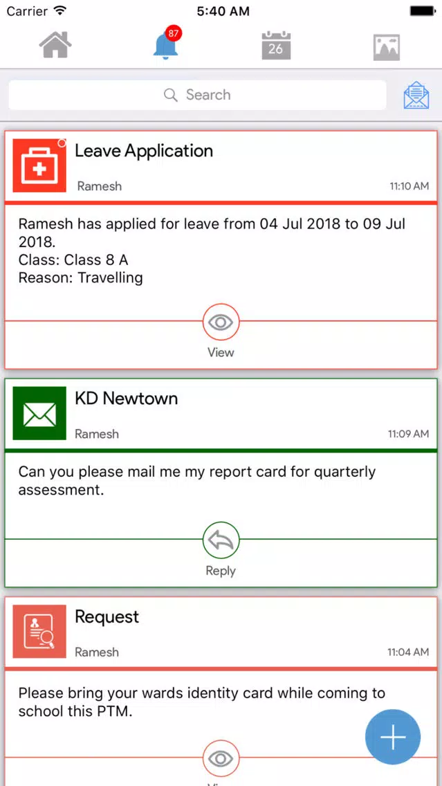 Mahavir Public School Screenshots