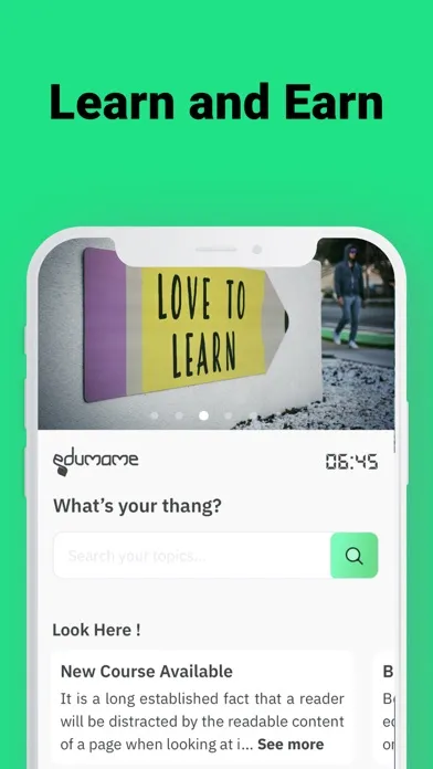 Edumame: Knowledge Exchange应用截图