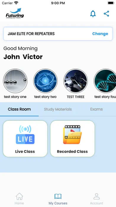 تصاویر Futuring Learning App