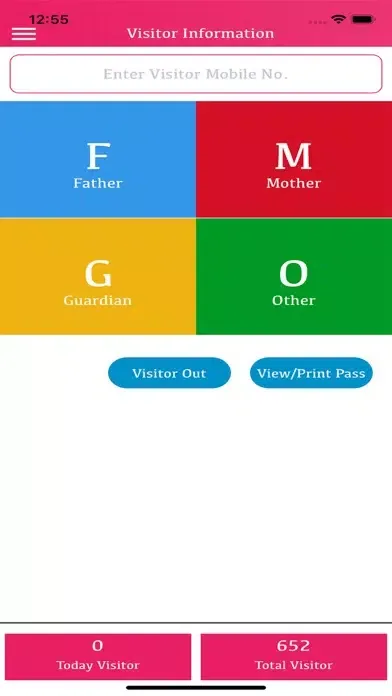 Edunext Visitor App স্ক্রিনশট