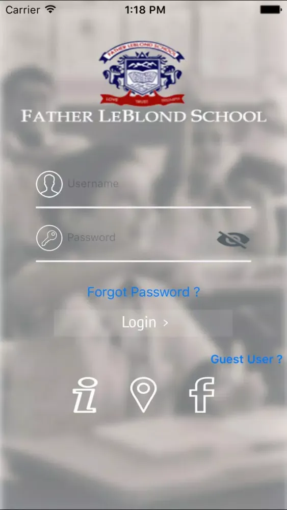 Captures d'écran de Father LeBlond School