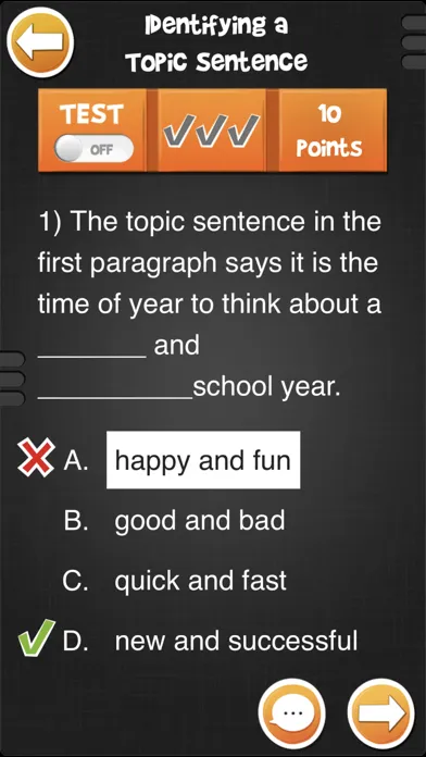 Capturas de pantalla de iTooch 4th Grade