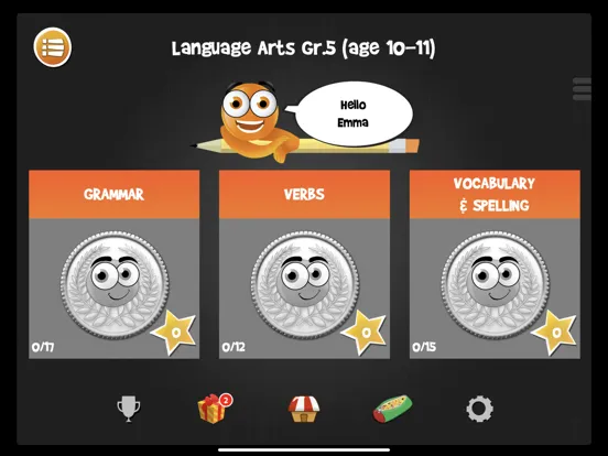 Скриншоты iTooch 5th Grade Language Arts iPad 