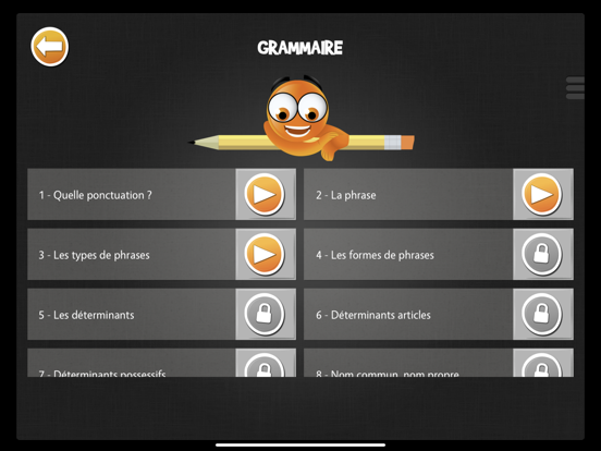 Скриншоты iTooch Français CM2 iPad 