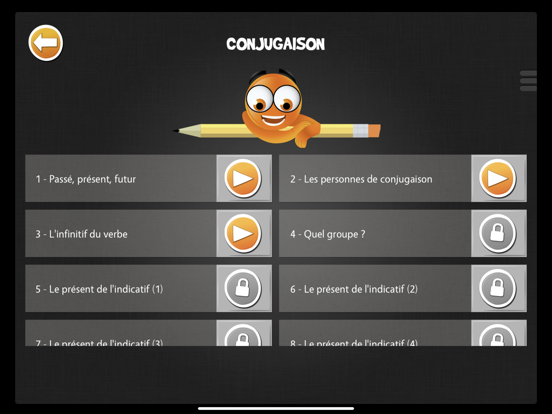 Скриншоты iTooch Français CM2 iPad 