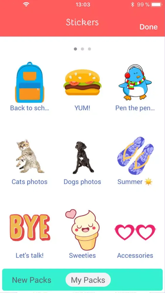 ภาพหน้าจอของ Monster Messenger
