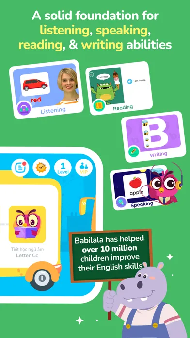 Babilala: Tiếng Anh Online應用截圖